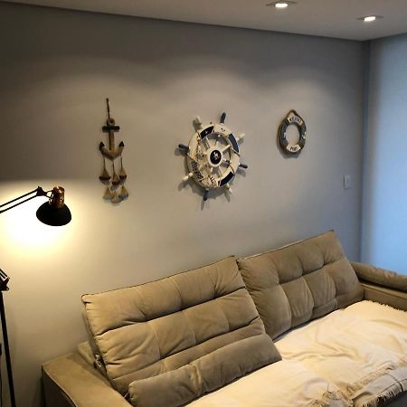 Apartamento Impecavel Completo Proximo A Praia Com Barco Opcional กัวรูจา ภายนอก รูปภาพ