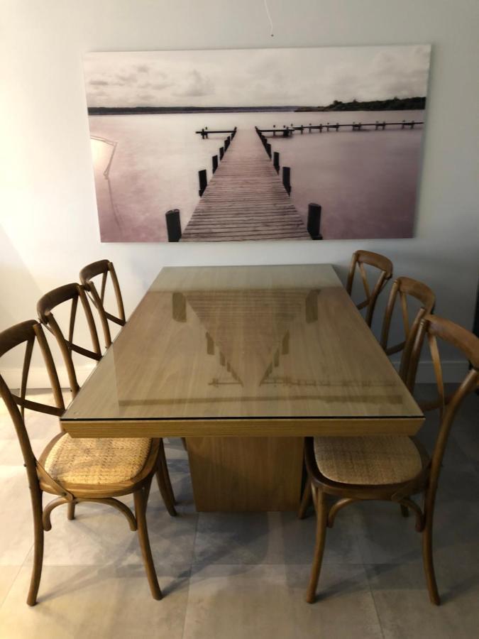 Apartamento Impecavel Completo Proximo A Praia Com Barco Opcional กัวรูจา ภายนอก รูปภาพ